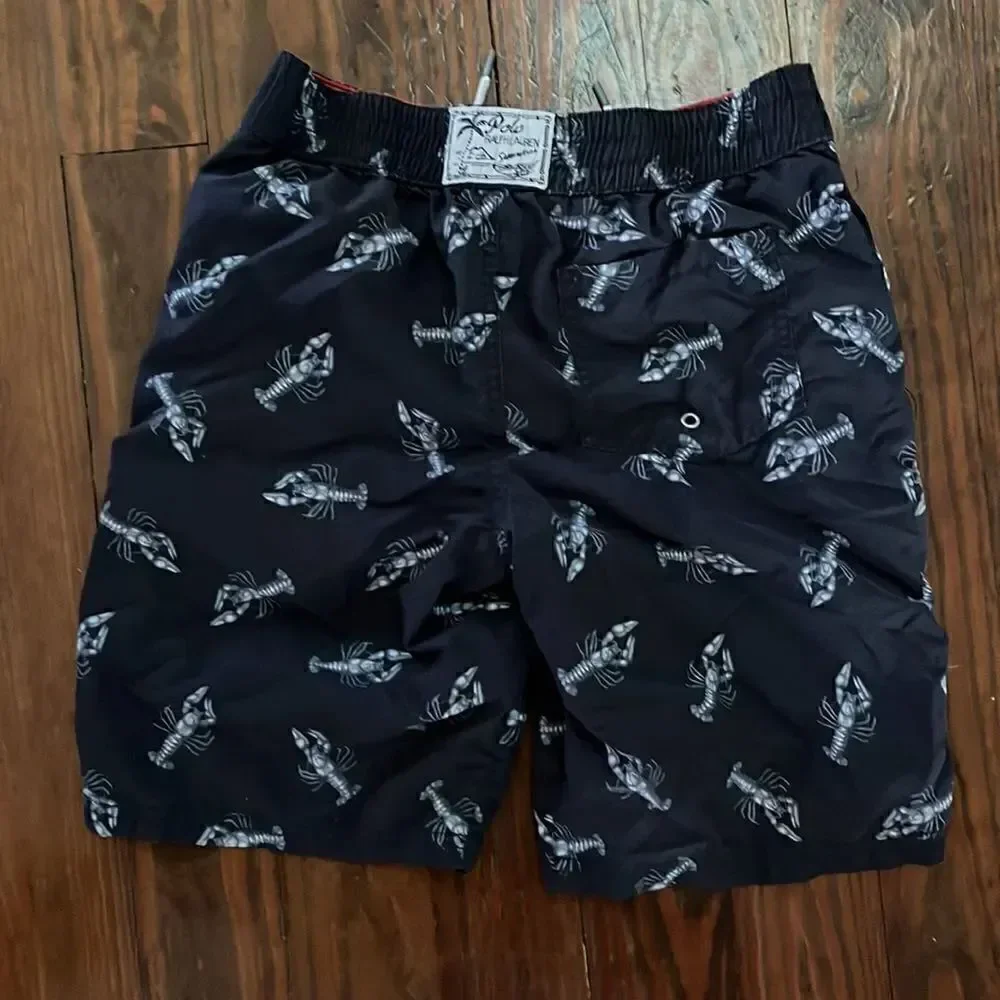 Polo Ralph Lauren boys swim trunks. size M